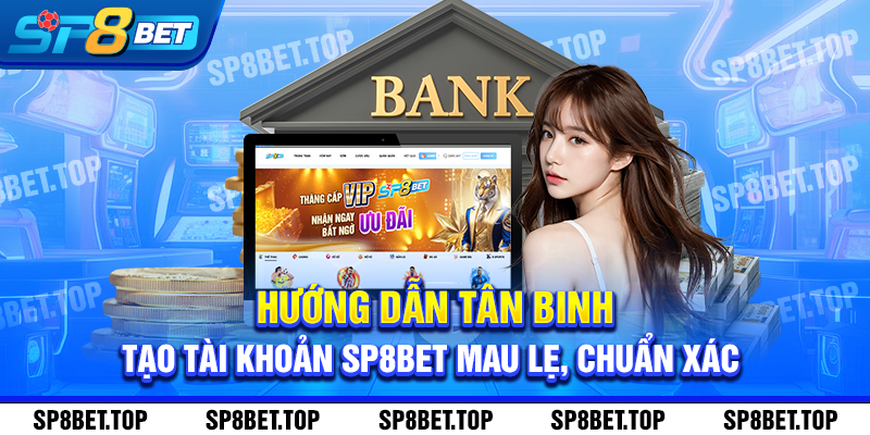 Hướng dẫn tân binh tạo tài khoản SP8BET mau lẹ, chuẩn xác 