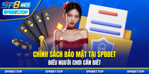 Chính Sách Bảo Mật Tại SP8BET - Điều Người Chơi Cần Biết